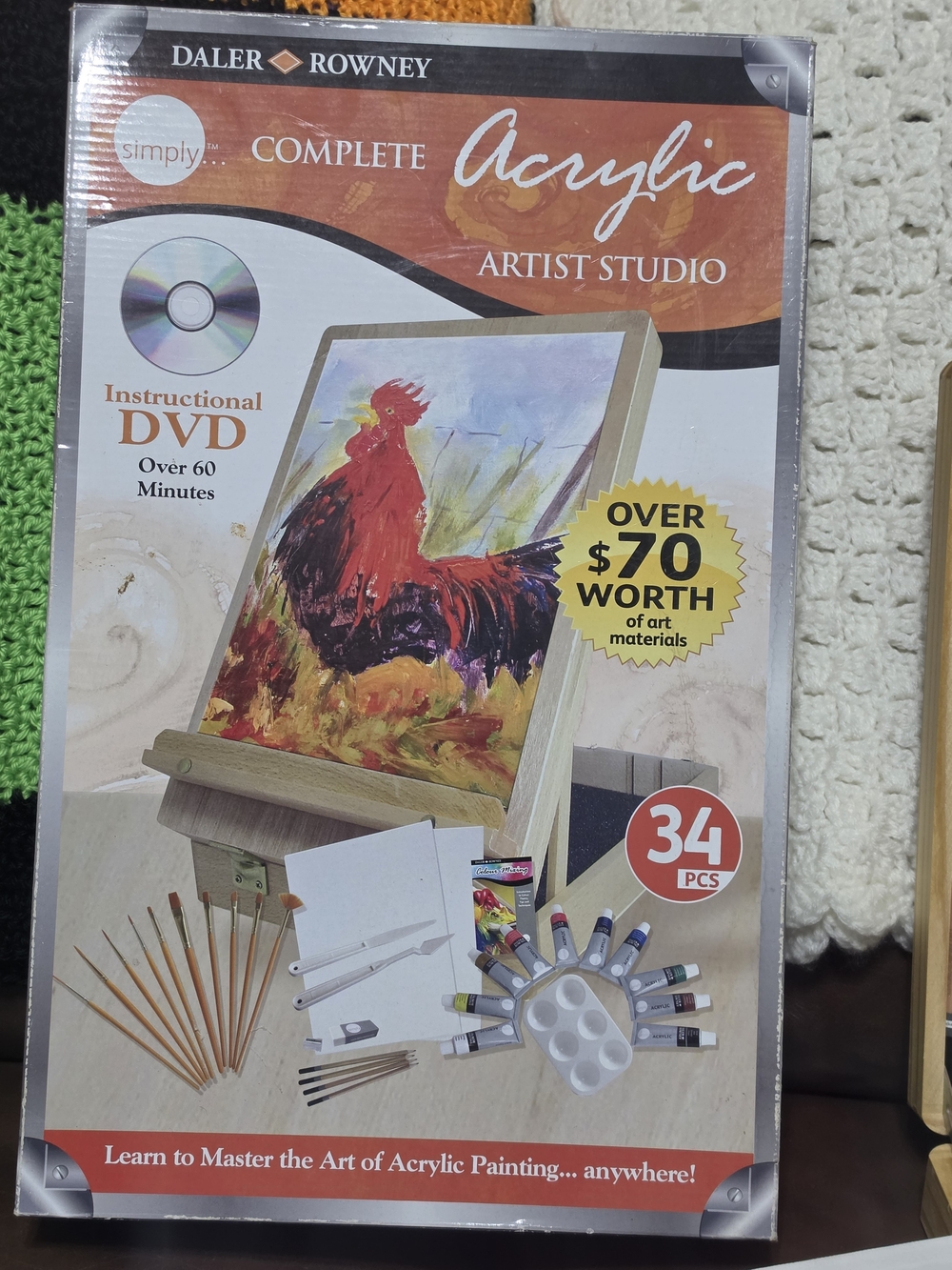Daler-Rowney Complete Acrylic Artist Painting Kit